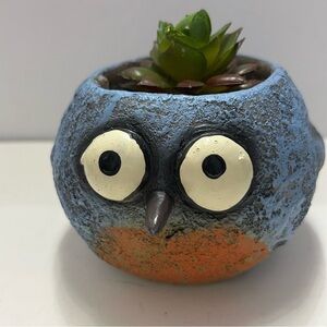 Blobhouse Blue Bird Succulent Planter